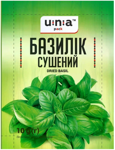 Базилік Una pack сушений 10 г